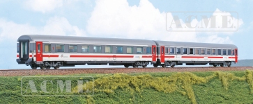 ACME 70141 - H0 - 2-tlg. Set IC-Personenwagen Giorno, FS, Ep. VI